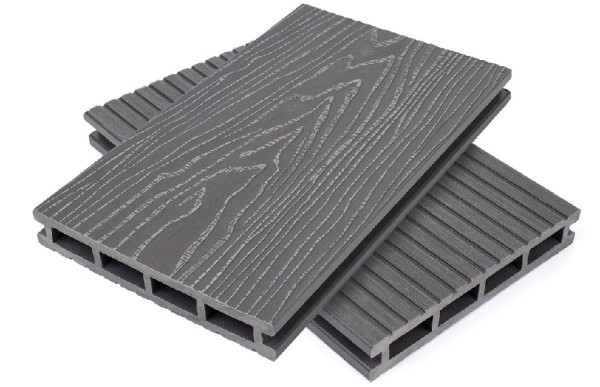 Террасная доская ДПК NanoWood Nature 3D пустотелая Серый купить в Калуге