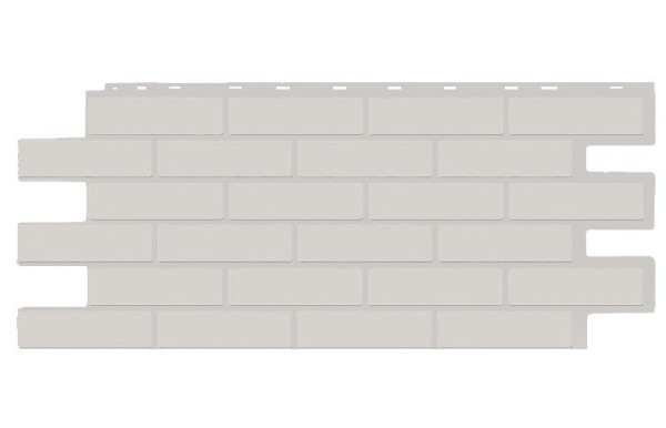Фасадная панель T-Siding Кирпич Модерн Эко Уайт купить в Калуге