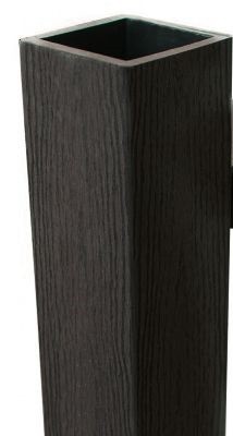 Столб опорный Woodvex Co-Extrusion Графит купить в Калуге