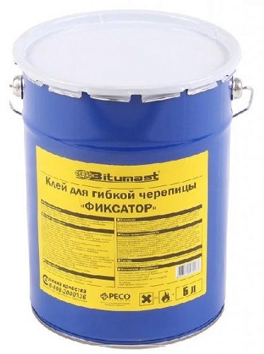 Клей для гибкой черепицы BITUMAST 5 л купить в Калуге